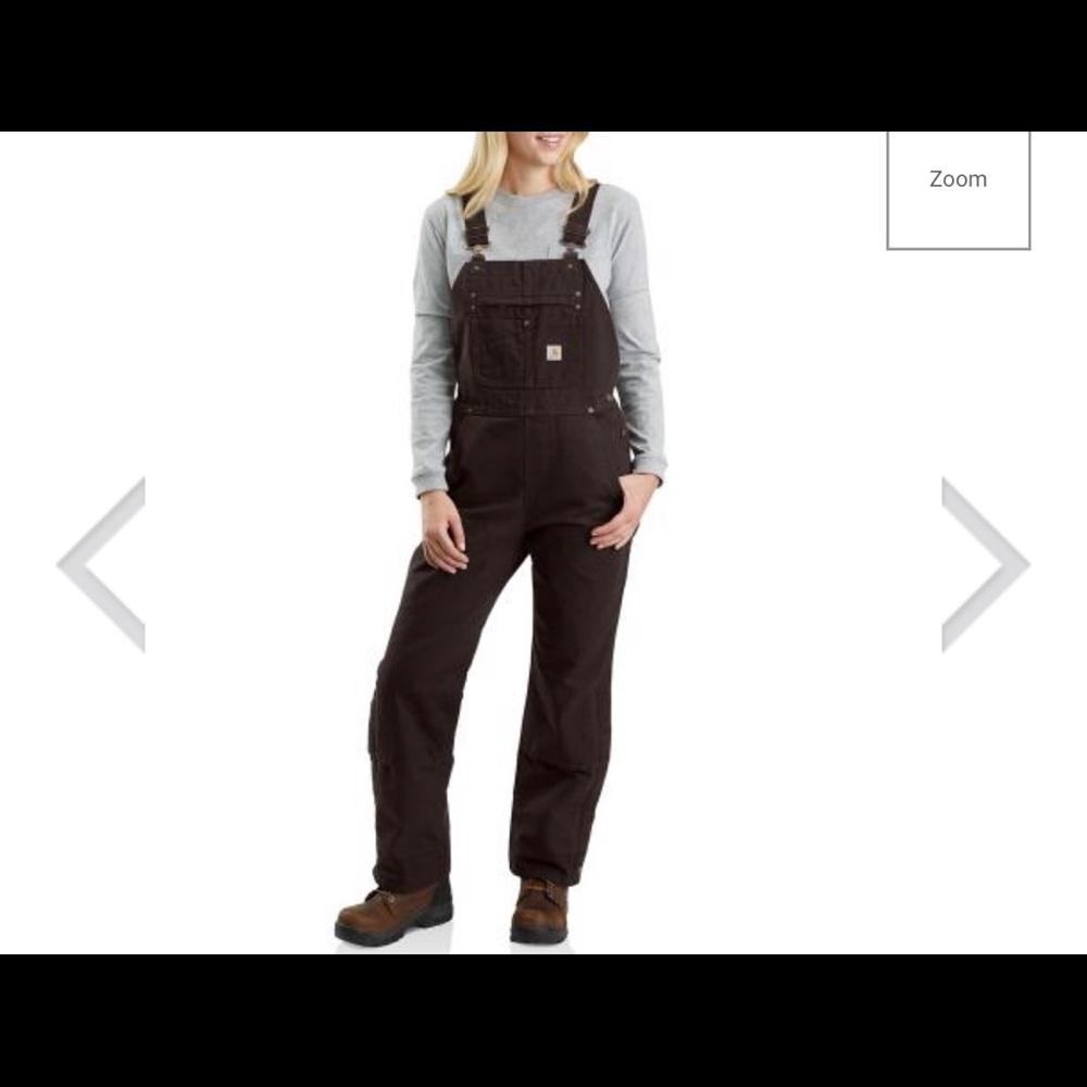Cathartic Women's Washed Duck Bib Overalls